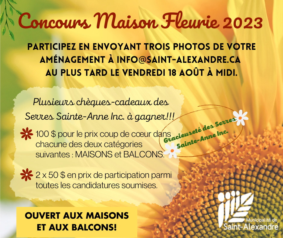 Concours Maison Fleurie 21-06-2023